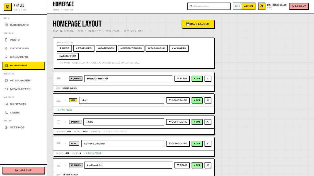 NexusPublish: Custom High-Performance CMS & Monetization Engine gallery image 2