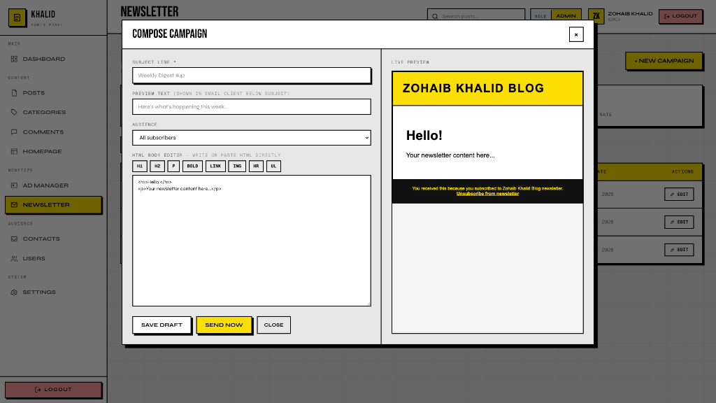 NexusPublish: Custom High-Performance CMS & Monetization Engine gallery image 4